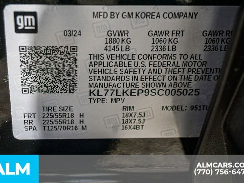 Used 2025 Chevrolet Trax ACTIV w/ Sunroof Package FWD image 66