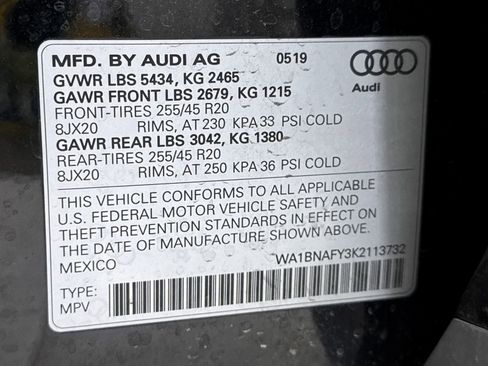 Used 2019 Audi Q5 2.0T Premium Plus w/ Premium Plus Package AWD/4WD image 37
