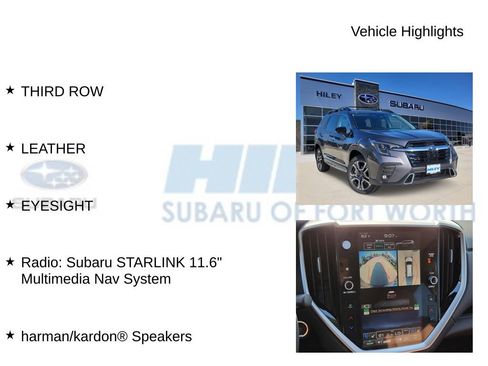 New 2025 Subaru Ascent Touring image 5