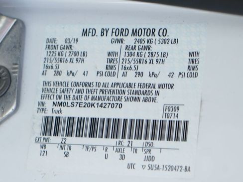 Used 2019 Ford Transit Connect XL image 44