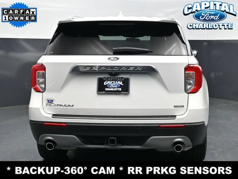 Used 2023 Ford Explorer Platinum w/ Class IV Trailer Tow Package RWD image 7