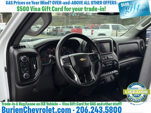 Used 2022 Chevrolet Silverado 2500 Custom w/ Custom Value Package AWD/4WD image 12