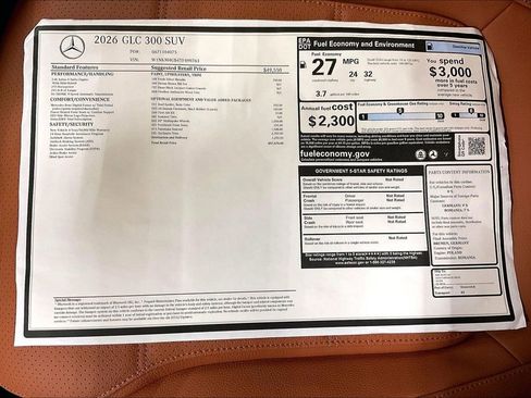 New 2026 Mercedes-Benz GLC 300 GLC 300 image 19