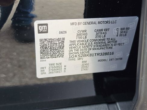 New 2026 GMC Yukon Elevation w/ Elevation Premium Package AWD/4WD image 44