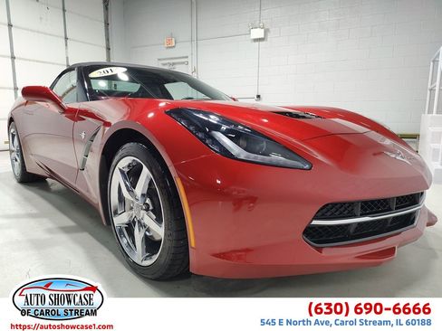 Used 2014 Chevrolet Corvette Stingray Convertible w/ 2LT Preferred Equipment Group RWD image 1