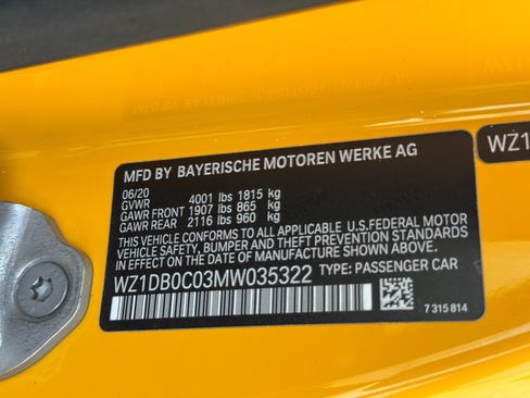 Used 2021 Toyota Supra Premium w/ Driver Assist Package RWD image 40