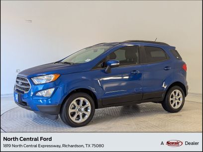 Used 2019 Ford EcoSport SE