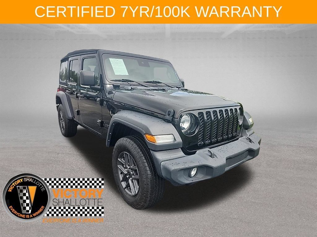 Used 2024 Jeep Wrangler Unlimited Sport AWD/4WD image 1