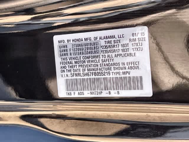 Used 2015 Honda Odyssey EX-L image 22