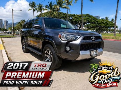 Used 2017 Toyota 4Runner TRD Off-Road Premium AWD/4WD image 1