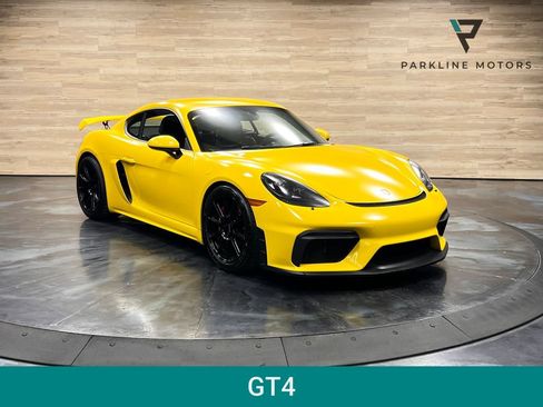 Used 2023 Porsche 718 Cayman GT4 RWD image 1