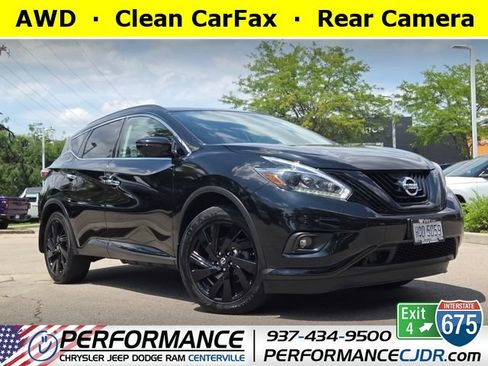 Used 2018 Nissan Murano SL w/ Midnight Edition Package AWD/4WD image 1