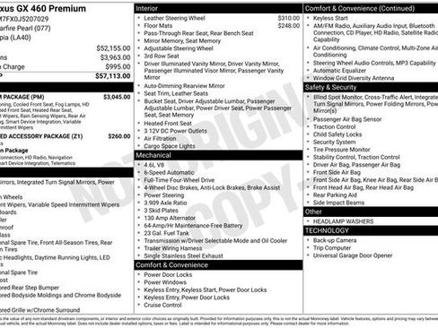 Used 2018 Lexus GX 460 Premium w/ Premium Package image 37