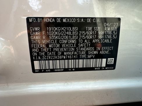 Used 2023 Honda HR-V LX image 28