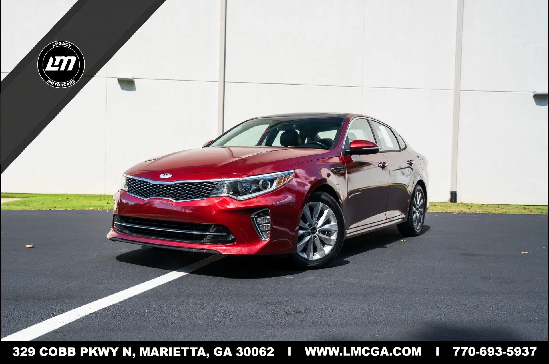 Used 2018 Kia Optima S w/ Panoramic Sunroof Package FWD image 1