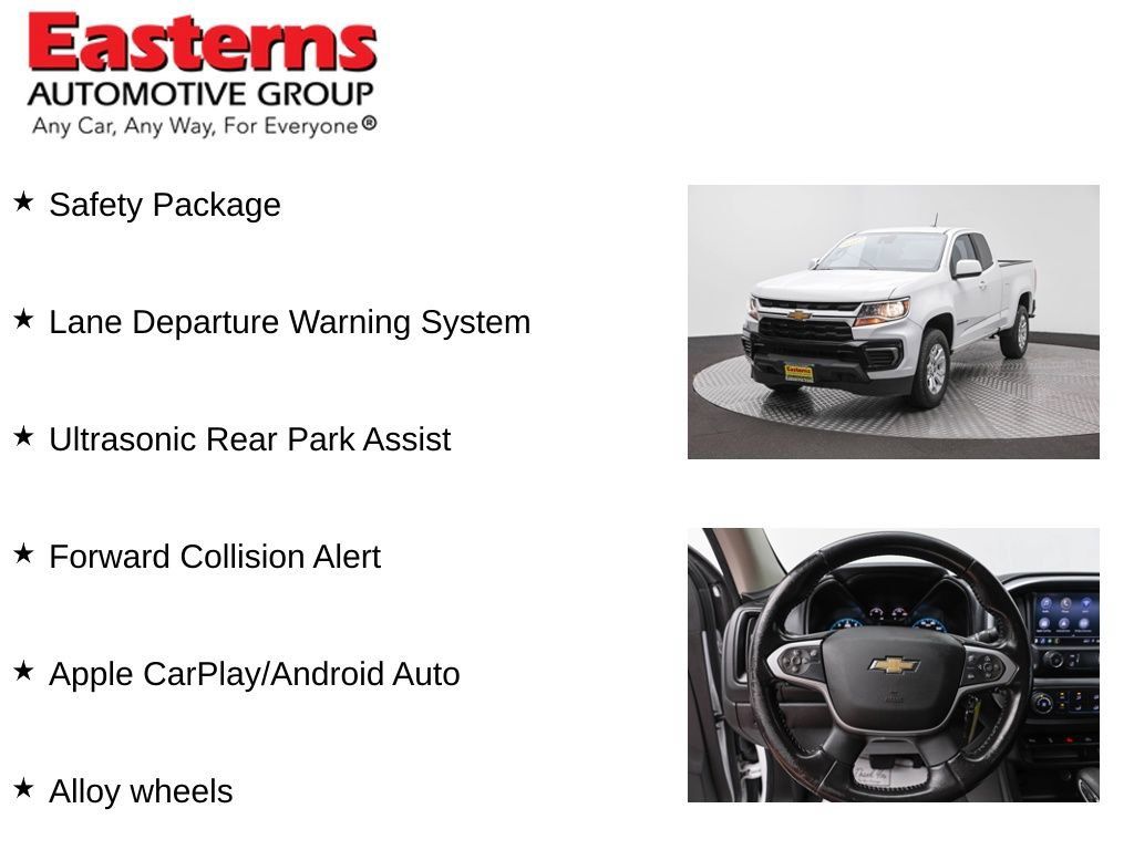 Used 2022 Chevrolet Colorado LT w/ Fleet Safety Package RWD image 13