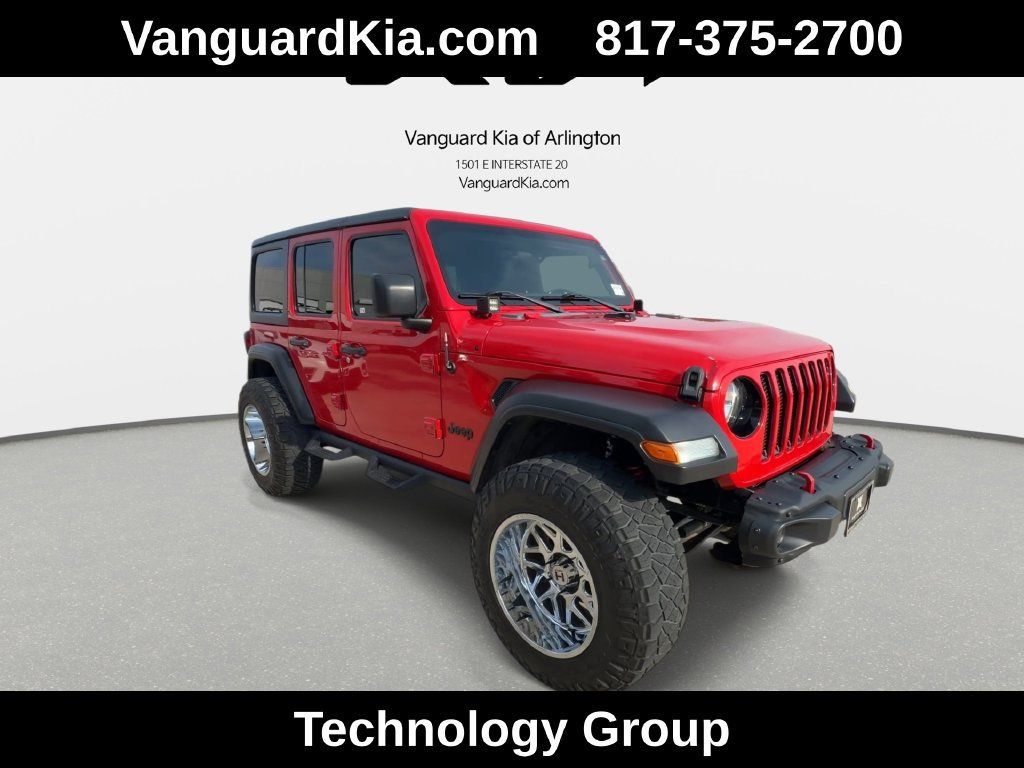 Used 2020 Jeep Wrangler Unlimited Sport AWD/4WD image 2
