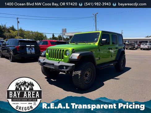Used 2019 Jeep Wrangler Unlimited Sport S AWD/4WD image 1