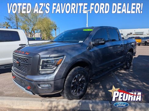 Used 2021 Nissan Titan PRO-4X w/ Pro-4x Convenience Package image 1