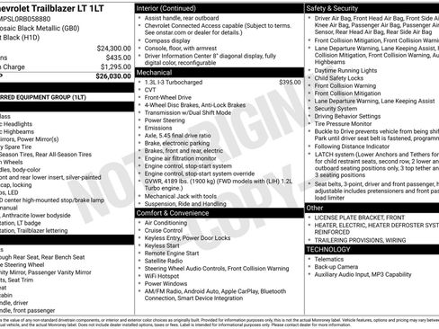 Used 2024 Chevrolet TrailBlazer LT FWD image 3
