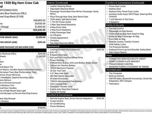 Used 2022 RAM 1500 Big Horn w/ Trailer Tow Group image 3