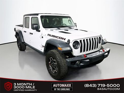 Used 2022 Jeep Gladiator Rubicon w/ LED Lighting Group AWD/4WD image 1