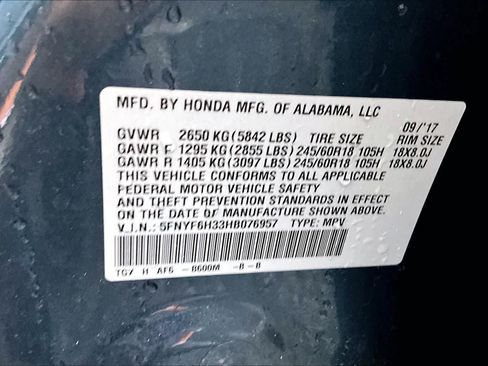 Used 2017 Honda Pilot EX image 31