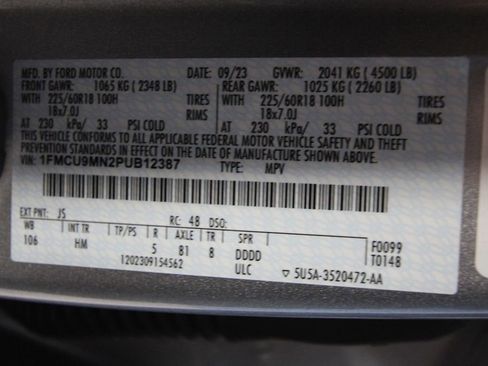 Used 2023 Ford Escape ST-Line w/ Tech Pack #1 AWD/4WD image 42