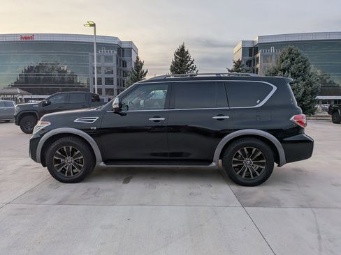 Used 2017 Nissan Armada Platinum w/ Captain Seat Package image 2