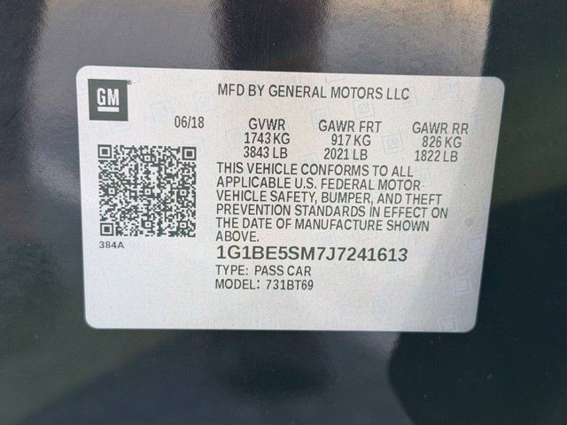 Used 2018 Chevrolet Cruze LT w/ Convenience Package FWD image 20