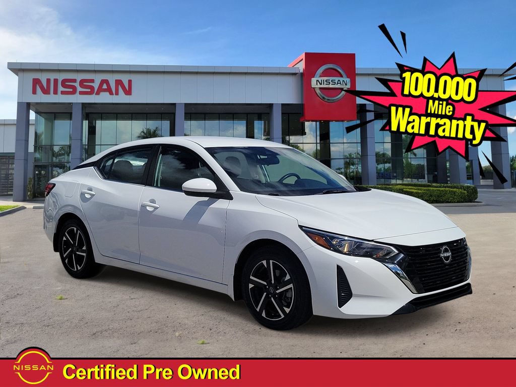 Certified 2024 Nissan Sentra SV FWD image 1
