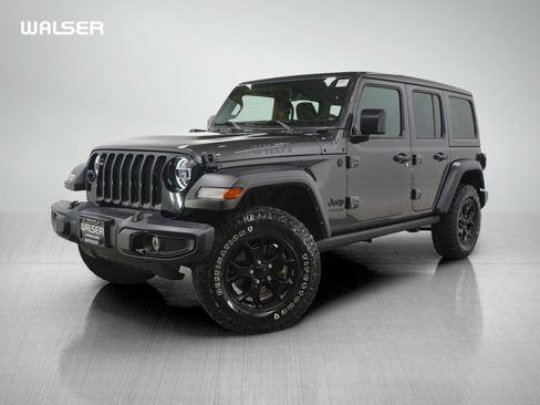Used 2021 Jeep Wrangler Unlimited Sport image 1