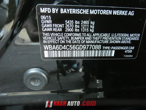 Used 2016 BMW 650i Gran Coupe RWD image 86