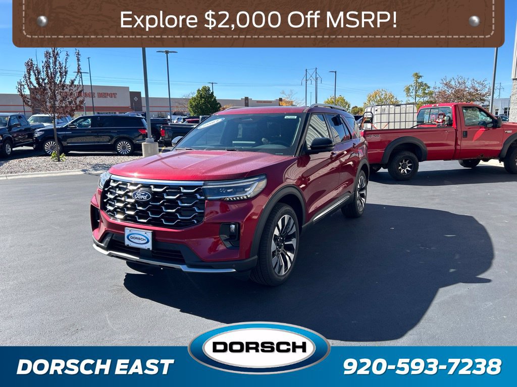 New 2027 Ford Explorer Platinum w/ LUX Leather Package AWD/4WD image 1