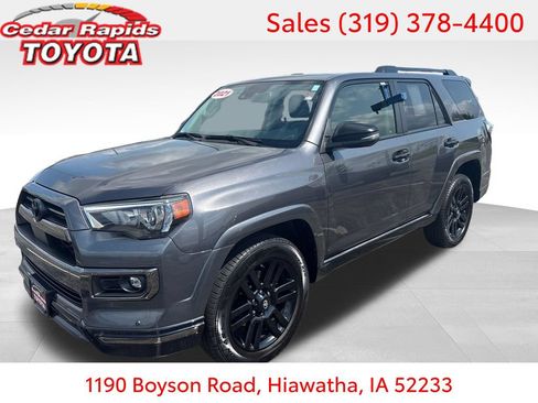 Certified 2021 Toyota 4Runner Nightshade AWD/4WD image 1