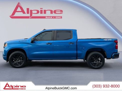 Used 2023 Chevrolet Silverado 1500 Custom w/ LPO, Dark Essentials Package image 2
