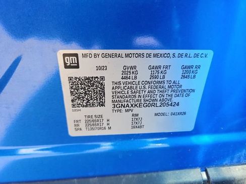 Used 2024 Chevrolet Equinox LT w/ LPO, Floor Liner Package image 29