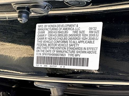 Used 2022 Honda Pilot Elite image 36