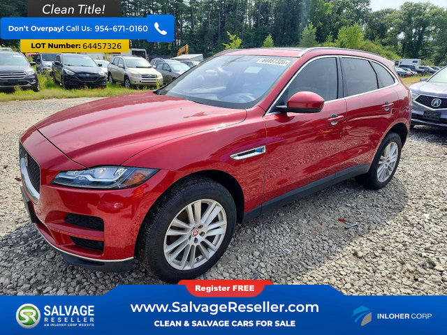 Used 2018 Jaguar F-PACE Prestige AWD/4WD image 1