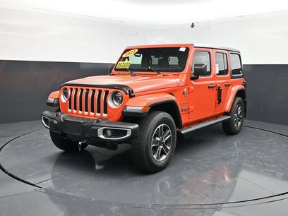 Used 2023 Jeep Wrangler Unlimited Sahara w/ LED Lighting Group