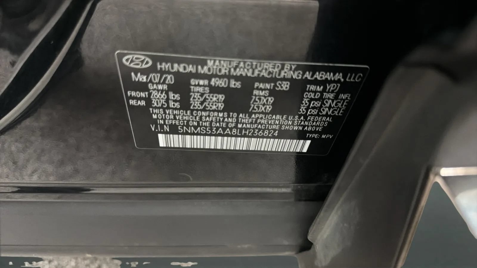 Used 2020 Hyundai Santa Fe Limited FWD image 24