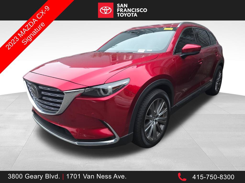 Used 2023 MAZDA CX-9 Signature AWD/4WD image 1