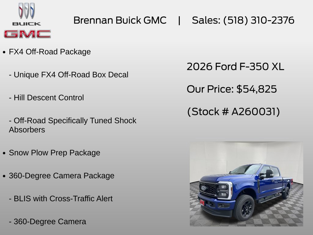 Used 2026 Ford F350 XL w/ STX Appearance Package AWD/4WD image 12
