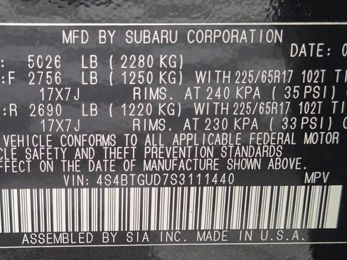 Used 2025 Subaru Outback Wilderness w/ Wilderness Package AWD/4WD image 33