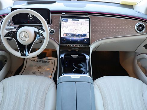 Used 2023 Mercedes-Benz EQS 450+ 4MATIC SUV w/ Exclusive Trim Package image 10