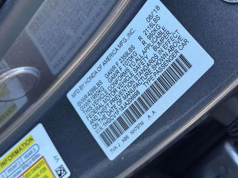 Certified 2018 Honda Accord LX image 14