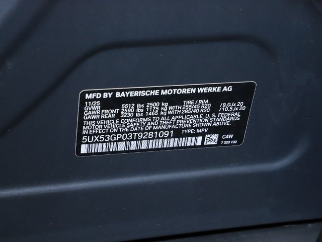 Used 2026 BMW X3 xDrive30i w/ Convenience Package AWD/4WD image 22