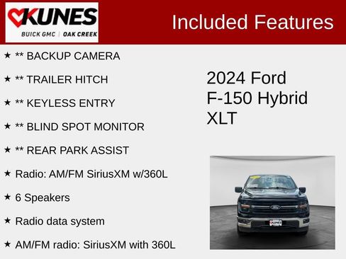 Used 2024 Ford F150 XLT w/ Mobile Office Package AWD/4WD image 2