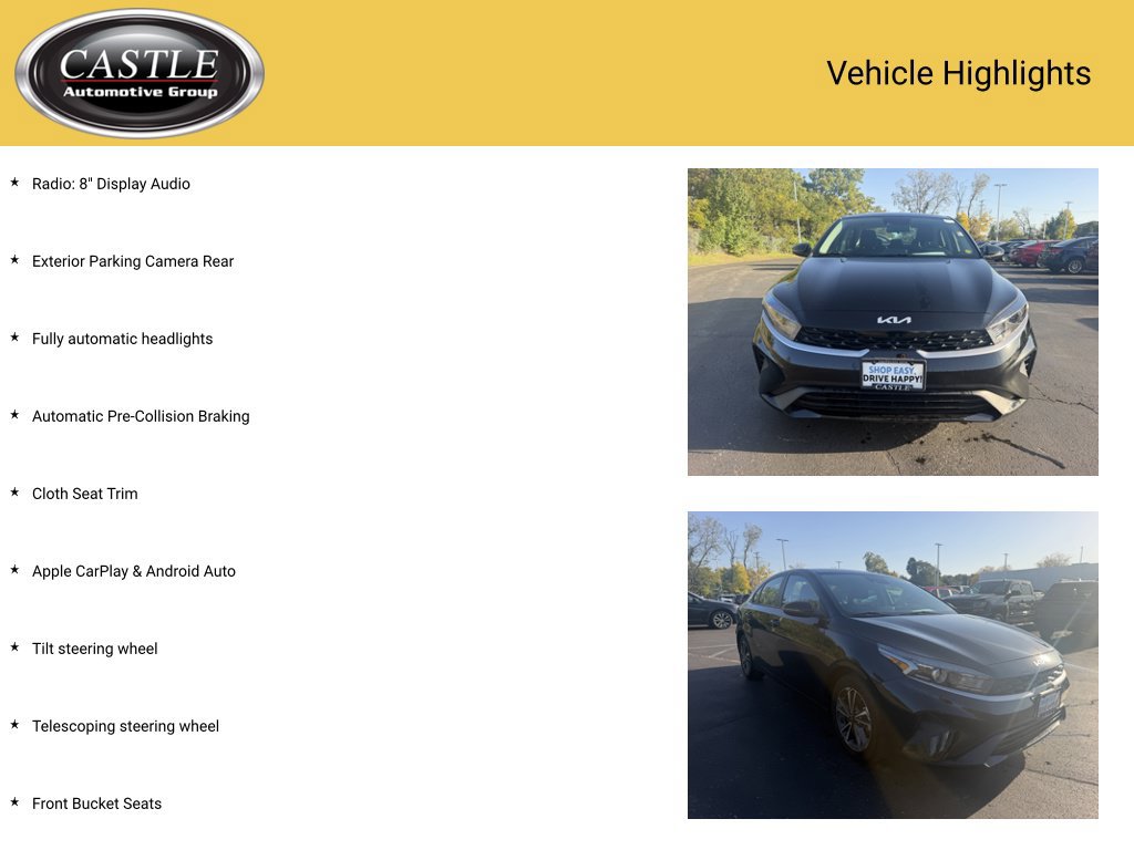 Used 2024 Kia Forte LXS w/ LXS Technology Package FWD image 4