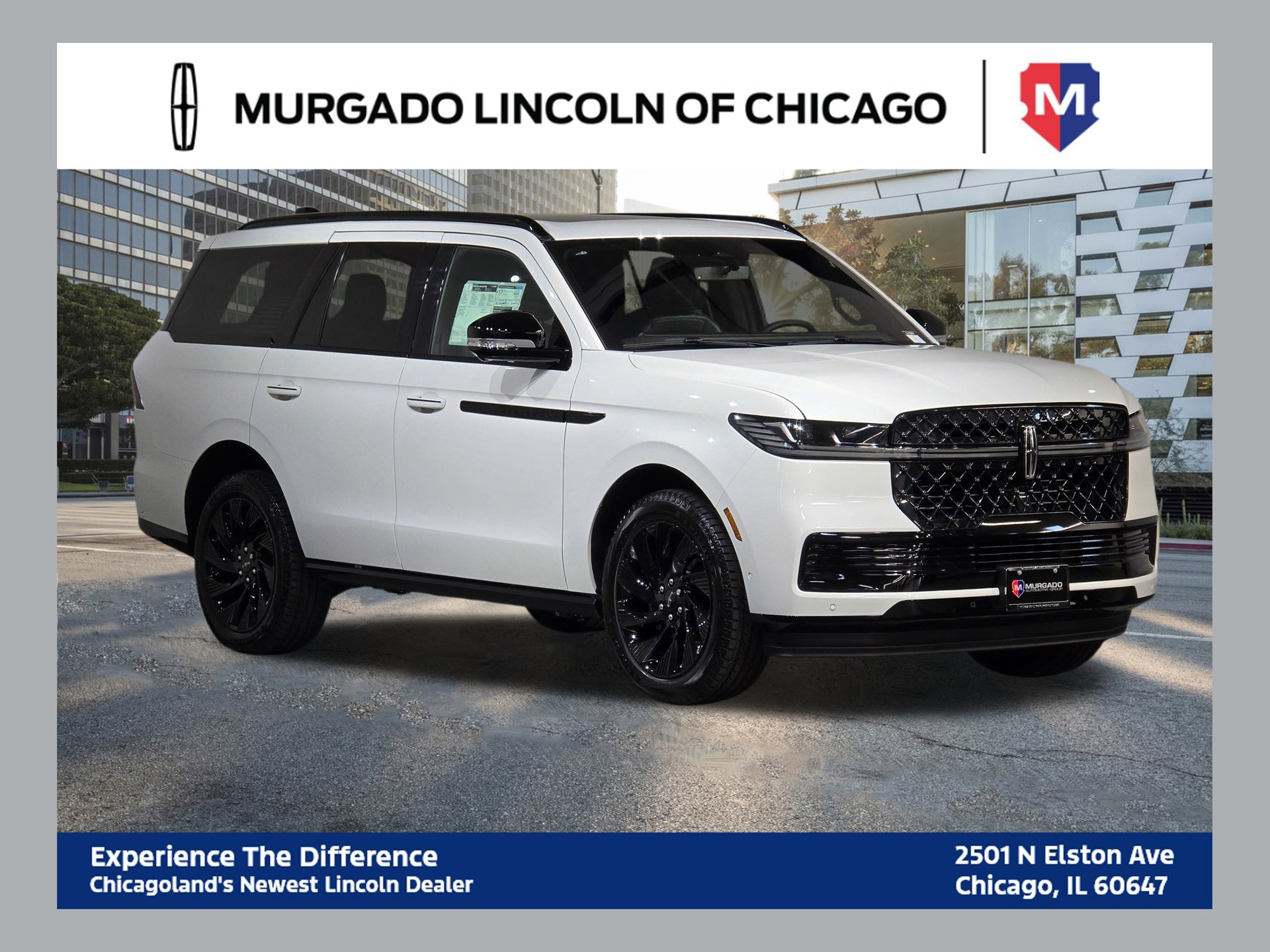 New 2025 Lincoln Navigator Reserve w/ Jet Appearance Package AWD/4WD 360° Tour